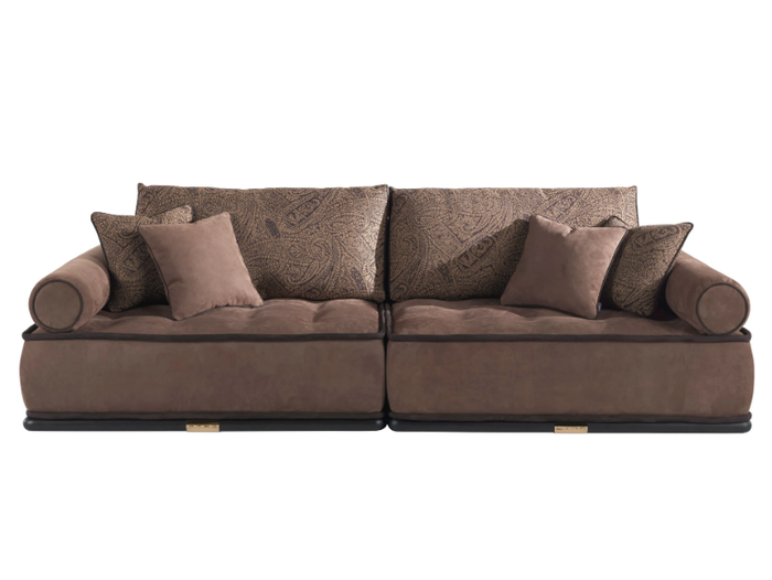 WOODSTOCK.2 - 3 seater tufted nabuk sofa _ ETRO Home Interiors